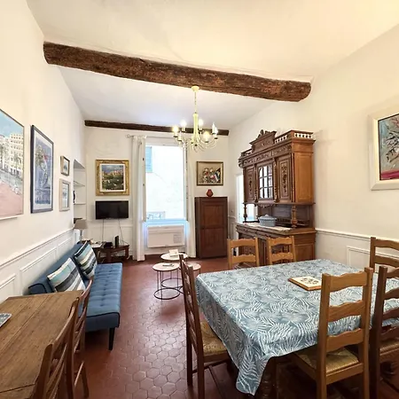 Riviera - Barillerie 3 - Vieille 50m De La Plage- 4 Pieces - Ac Nice